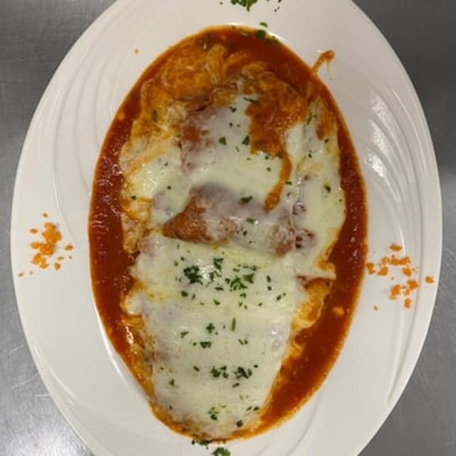 Chicken Parmigiana.