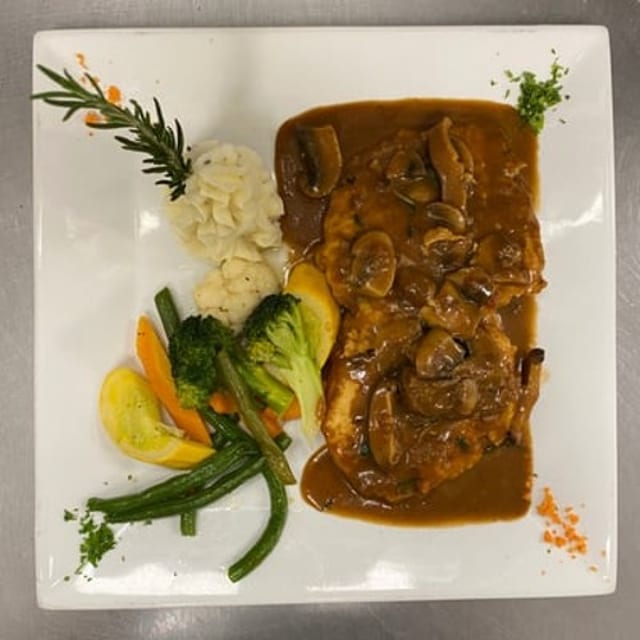 Chicken Marsala.