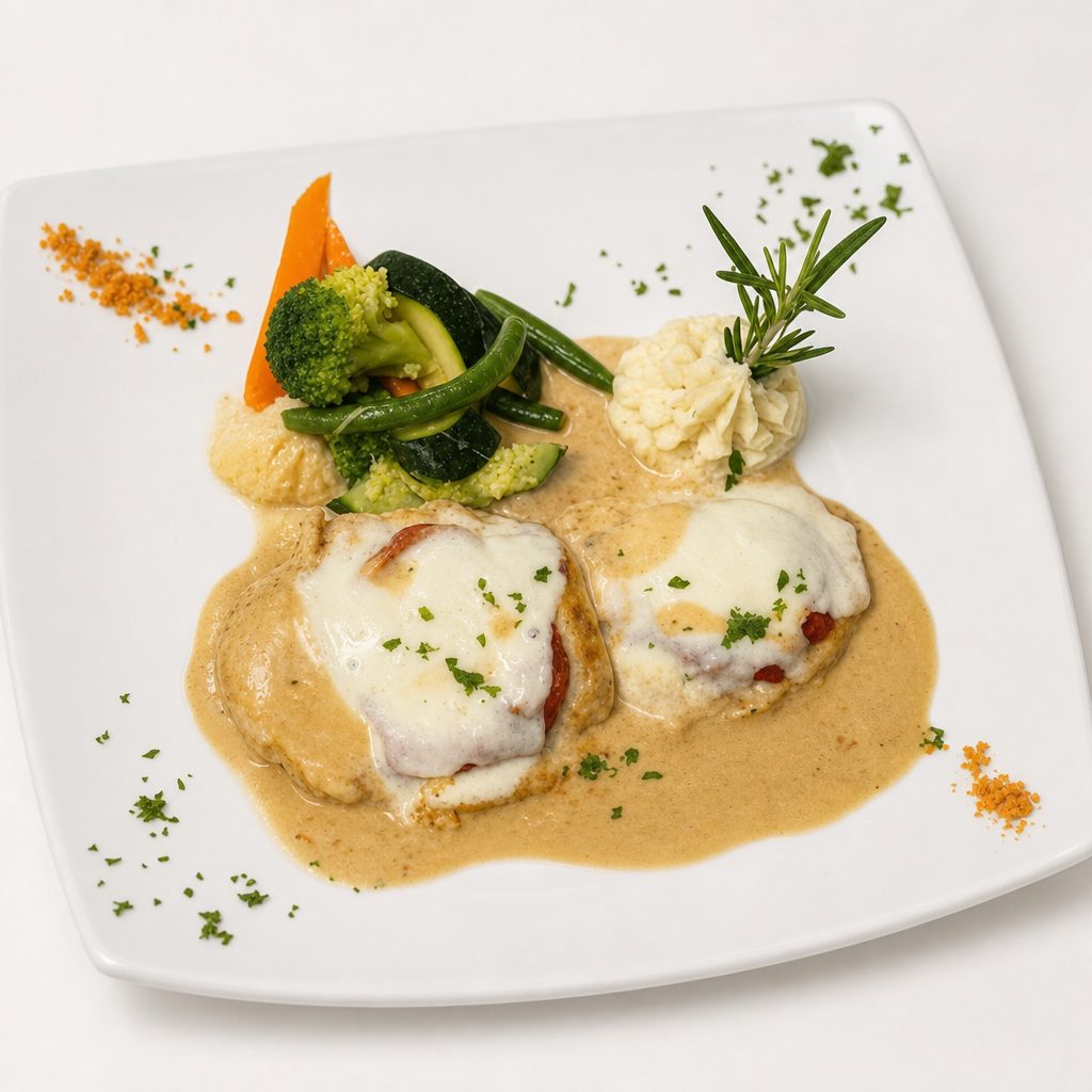 Chicken Rossini.
