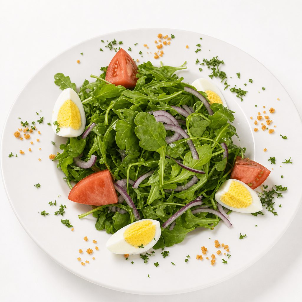Arugula Caprese.