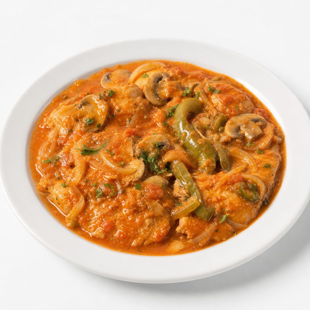 Chicken Cacciatore.