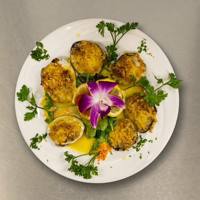 Clams Oreganato.