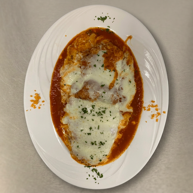 Chicken Parmigiana.