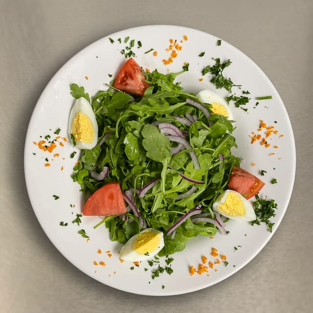 Arugula Caprese.
