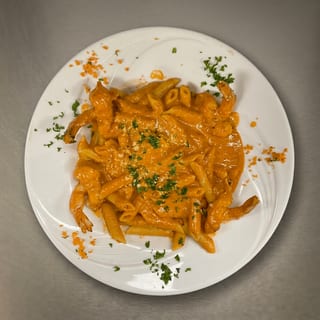 Penne Vodka with Shrimp