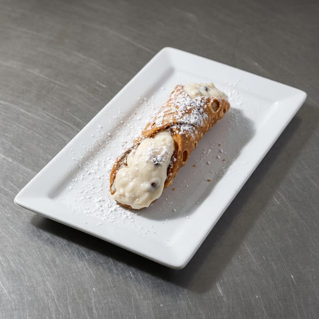 Homemade Cannoli.